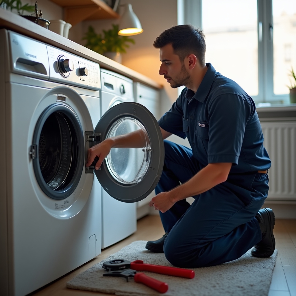 Процесс ремонта стиральной машины в домашних условиях